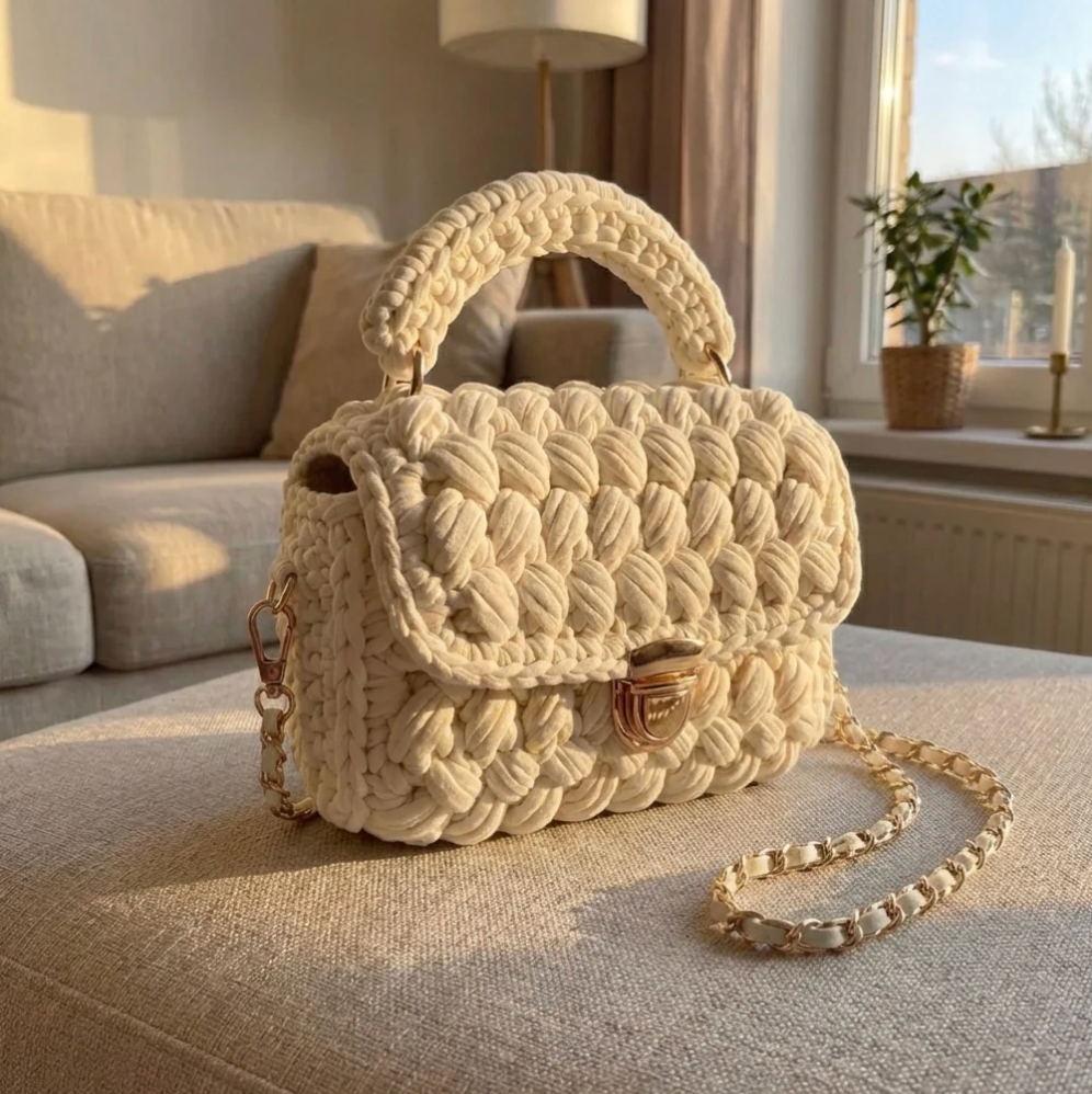 Gehäkelte Handtaschen