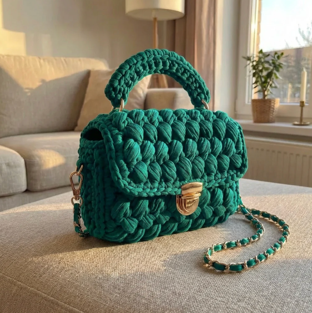 Gehäkelte Handtaschen