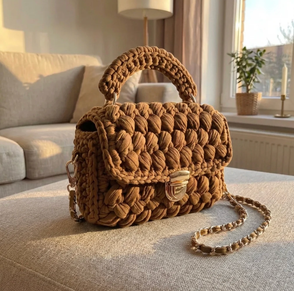 Gehäkelte Handtaschen